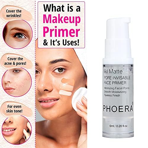 Meifen Phoera Face Primer skin texture, minimizes pores and smooths fine lines.