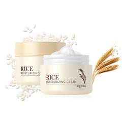 MeiPlumLai crema de arroz facial, hidratación suave para piel más tersa.