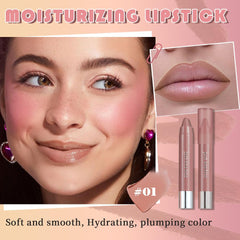 mekuel nuetral brown ombre gradiente, tono natural para labios elegantes