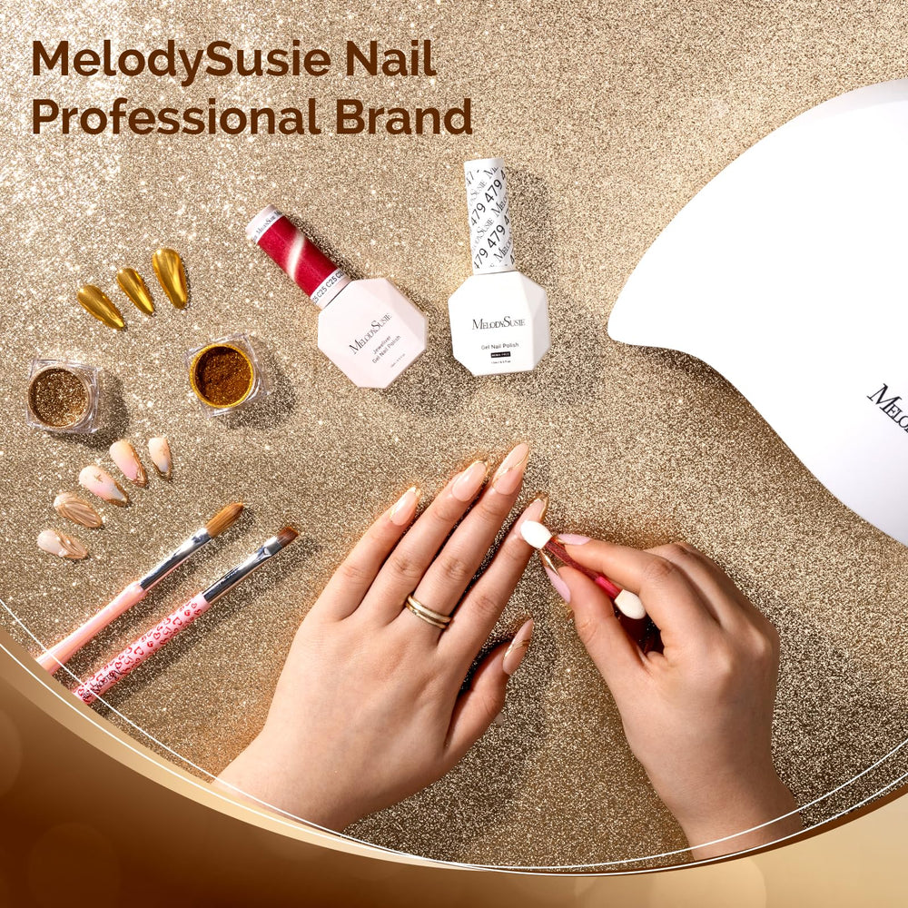 melodysusie polvo cromado, diseño compacto para bolso y uso en casa