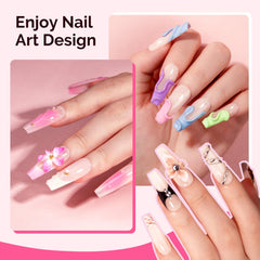 MelodySusie solid builder gel used for 3D nail art and sculpting