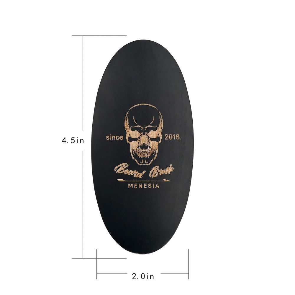 Menesia como regalo: cepillo de barba duradero y visual atractivo.