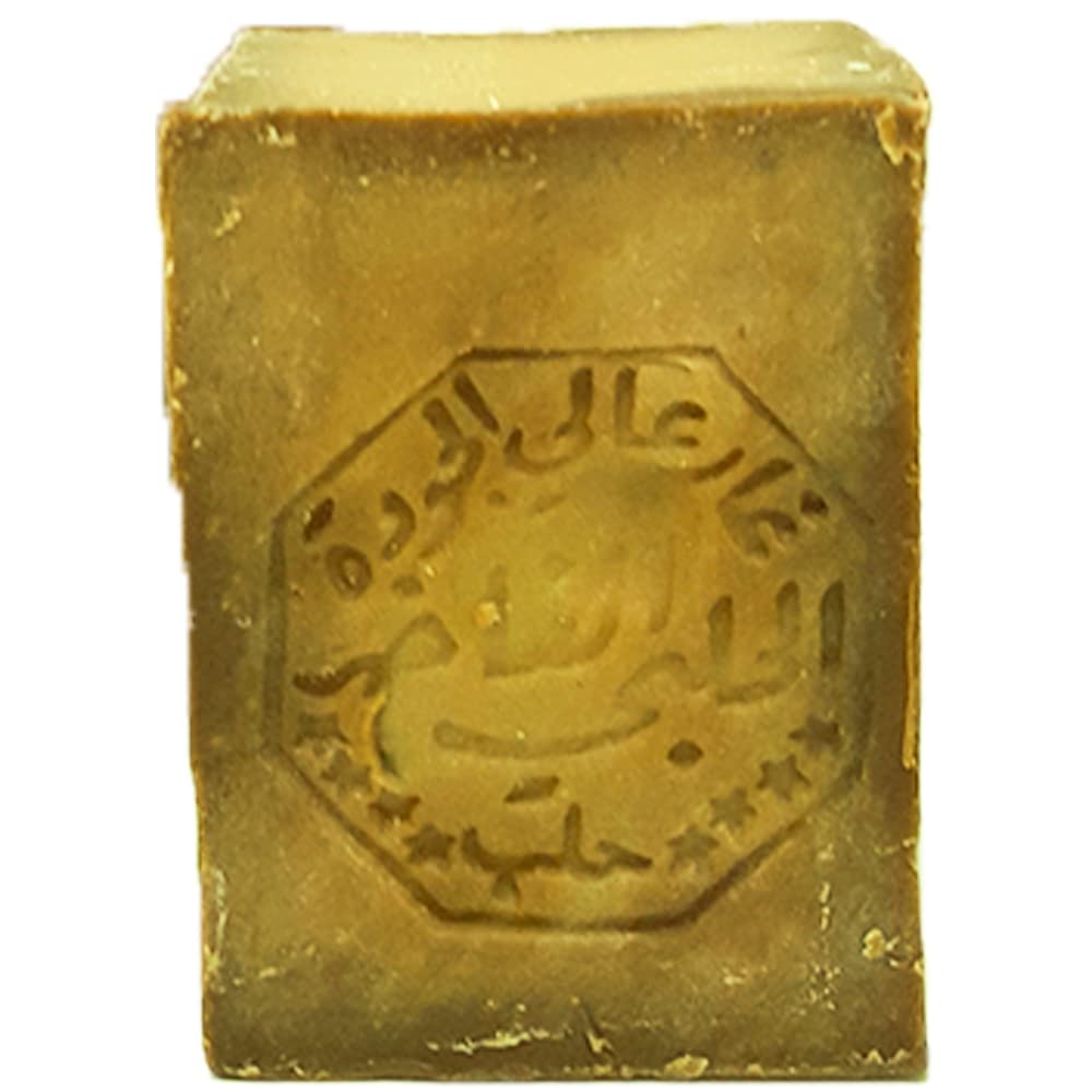 Merlinera Jabón Aleppo, 8 oz, aceite de oliva y laurel, limpieza diaria suave