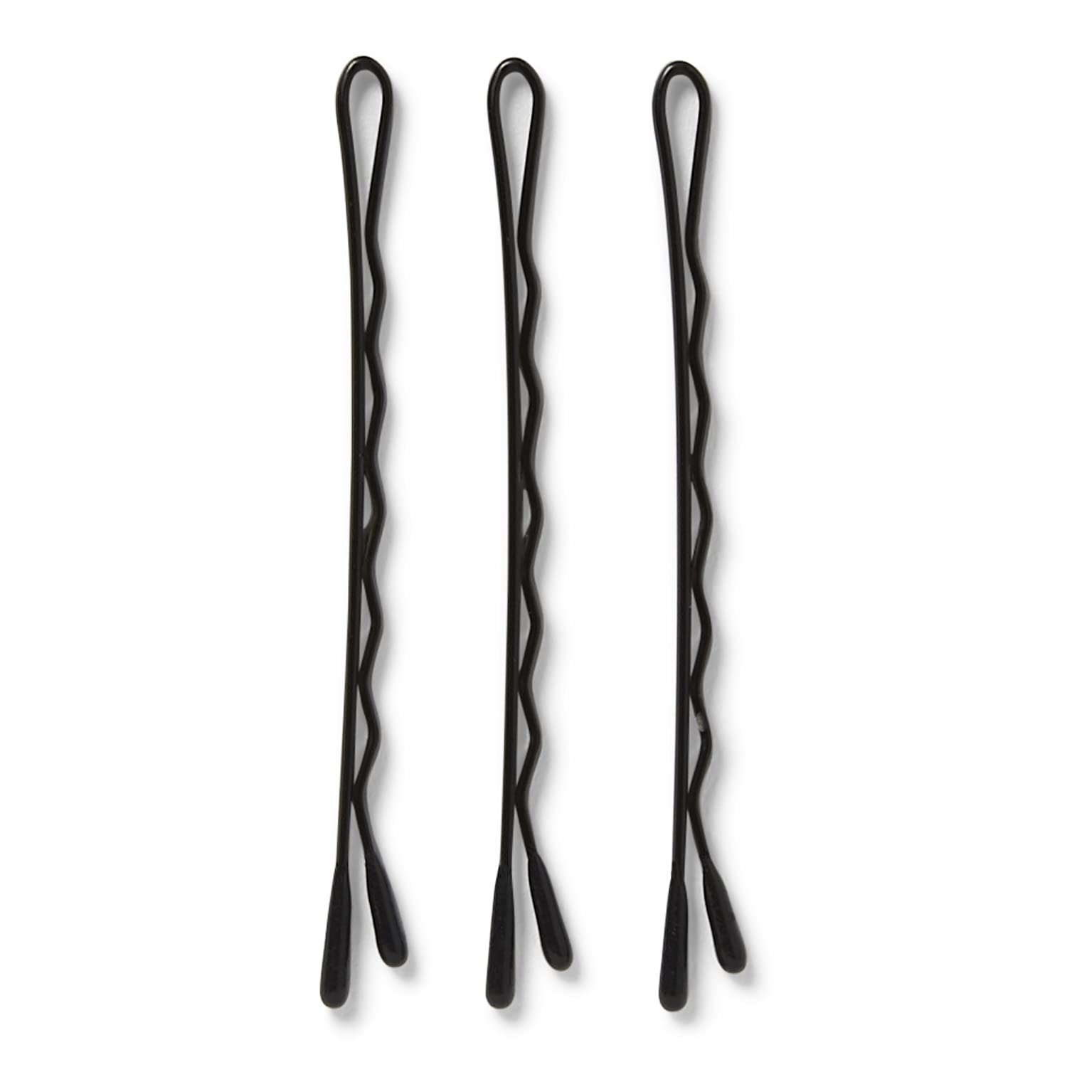 MetaGrip Pinzas para el cabello negras con resistencia a la corrosión para uso diario.