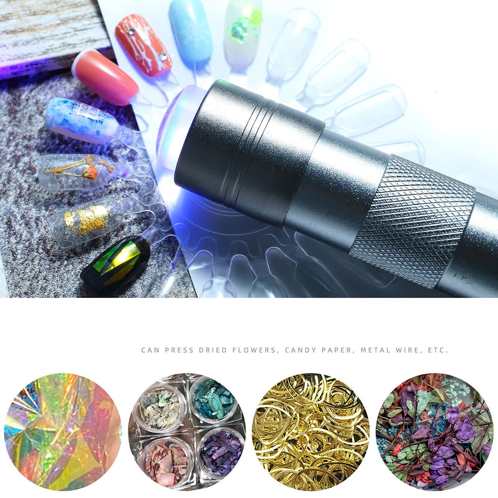 Mezerdoo lampara UV, cabezal estampador para uñas.