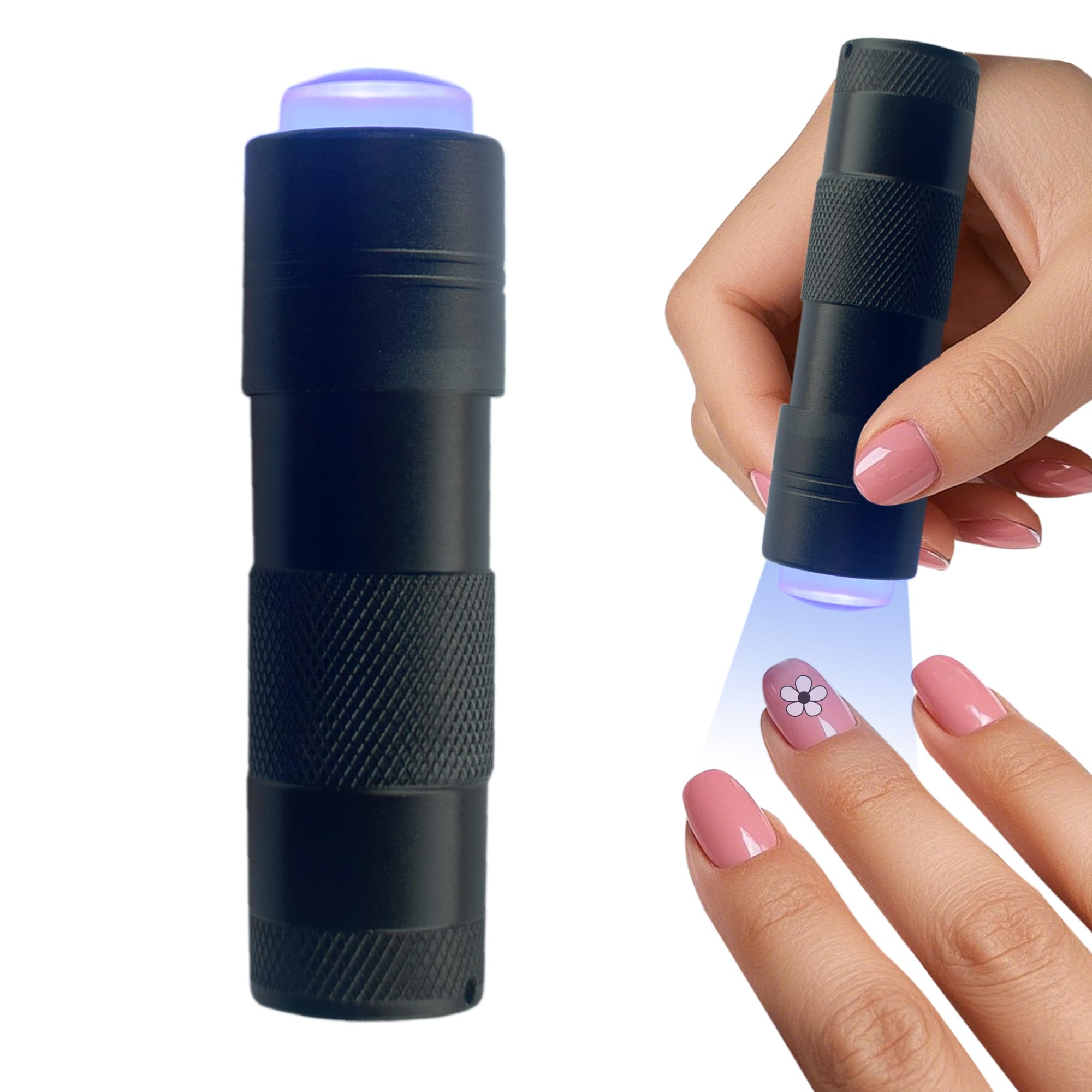 Mezerdoo lámpara UV portátil para uñas, secado rápido