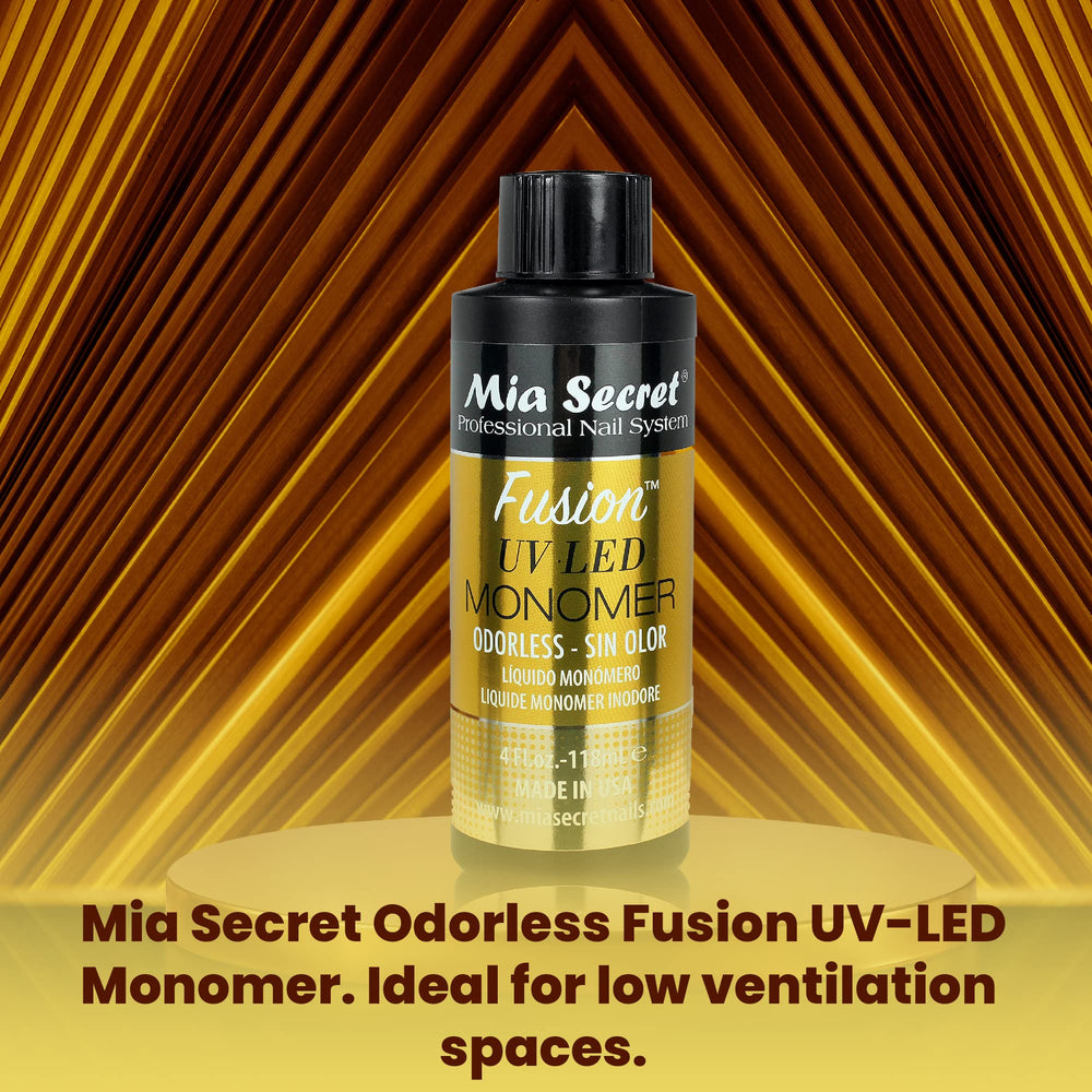 Mia Secret Monómero sin olor en botella 2oz, no amarilla