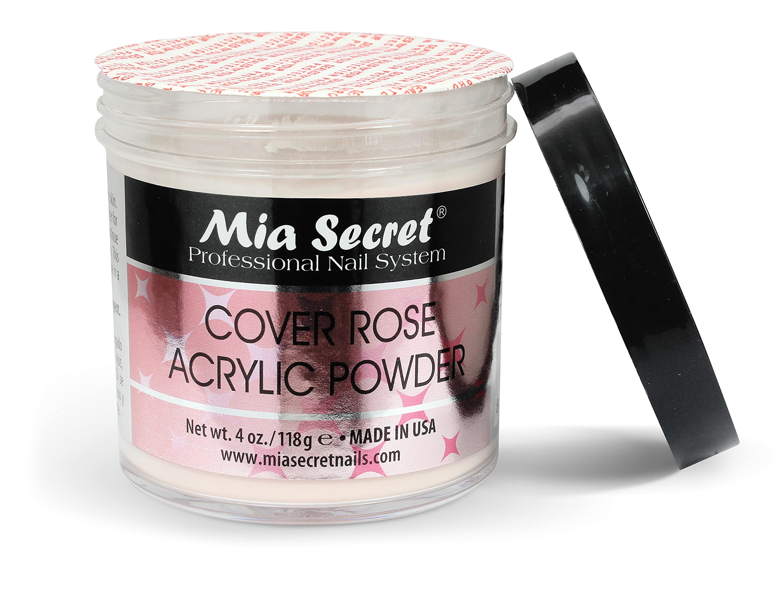 Mia Secret presentaciones de tamaños 1 oz y 2 oz para uñas