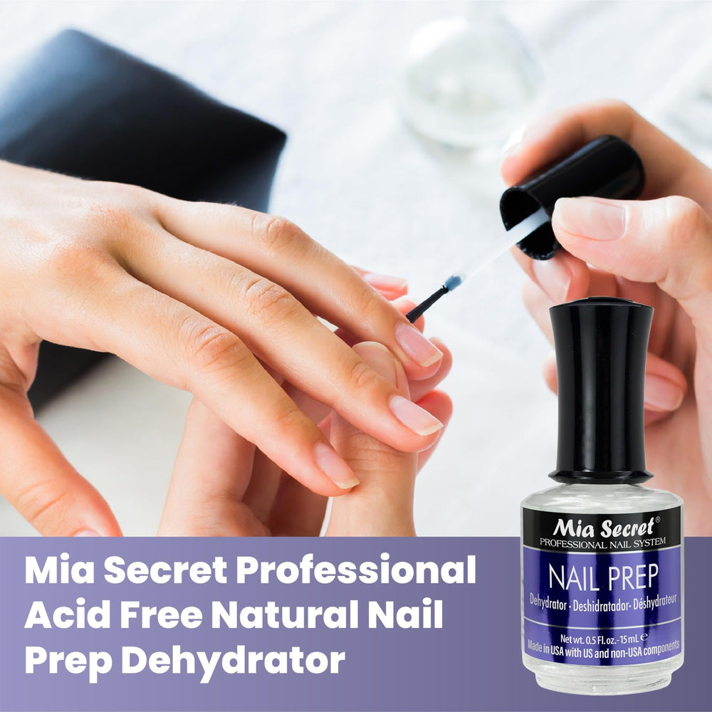 Deshidratante profesional para uñas elimina aceites y humedad para adherencia.