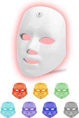MIBIITTY mascarilla iluminada, detalle de diodos para uso doméstico seguro.