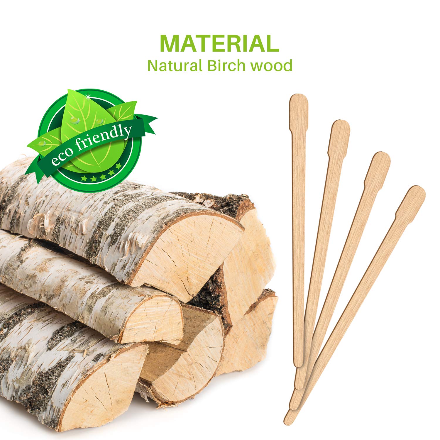 Palitos Mibly, extremo ancho para cubrir áreas grandes sin esfuerzo.