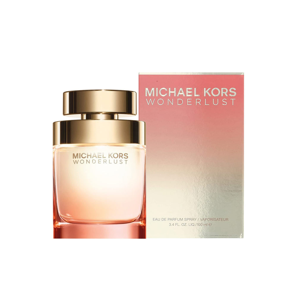 Embalaje de Michael Kors Wonderlust, regalo elegante para amantes de fragancias