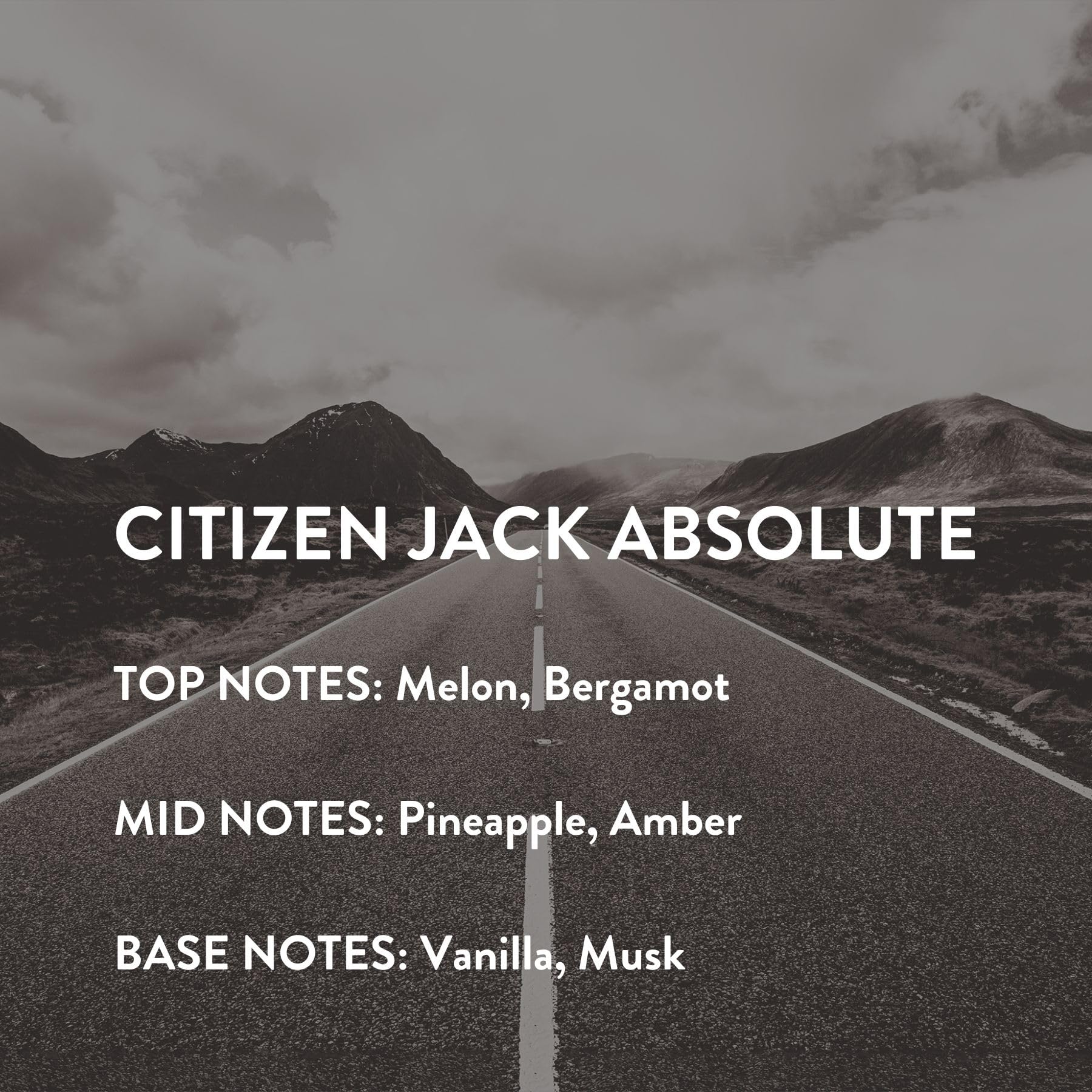 Citizen Jack Absolute, embalaje elegante que sugiere lujo y sofisticación.