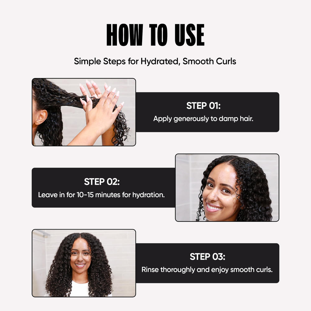 Cabello hidratado y brillante tras usar Miche Beauty Indulge, sensación sedosa.