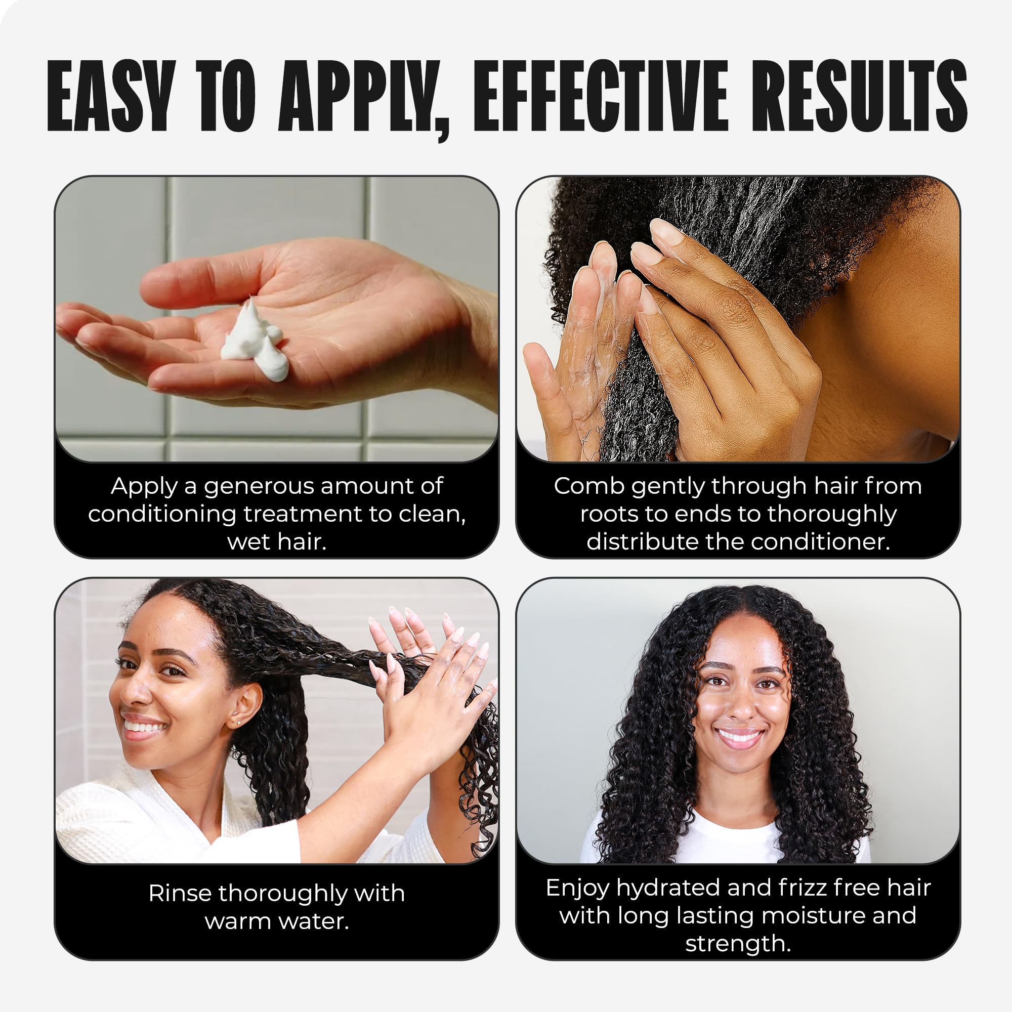 Miche Beauty Strengthen Proteina: aplicacion manual para hidratar cabello