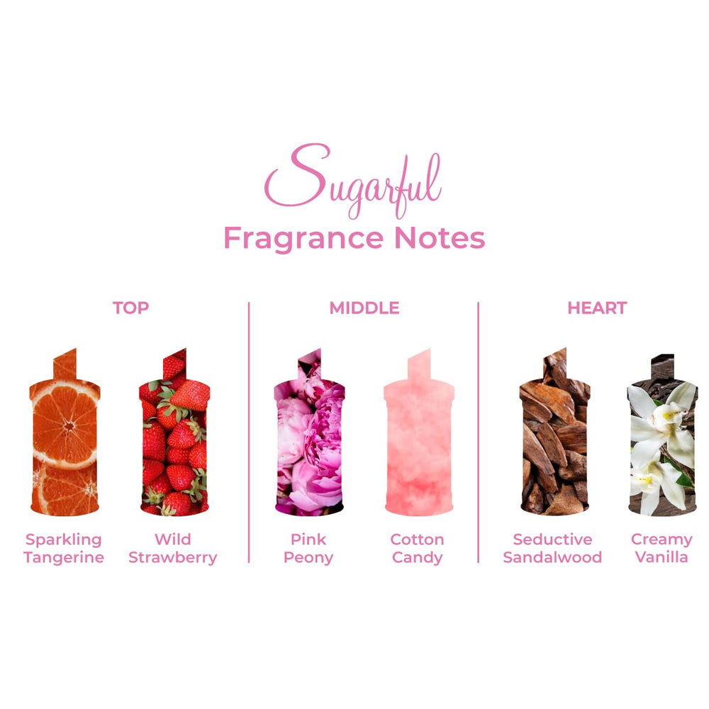 Corazón de peonía rosa en Sugarful, elegante toque floral