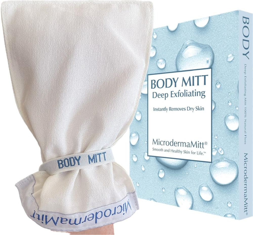 MicrodermaMitt: guante exfoliante en ducha original para piel más suave