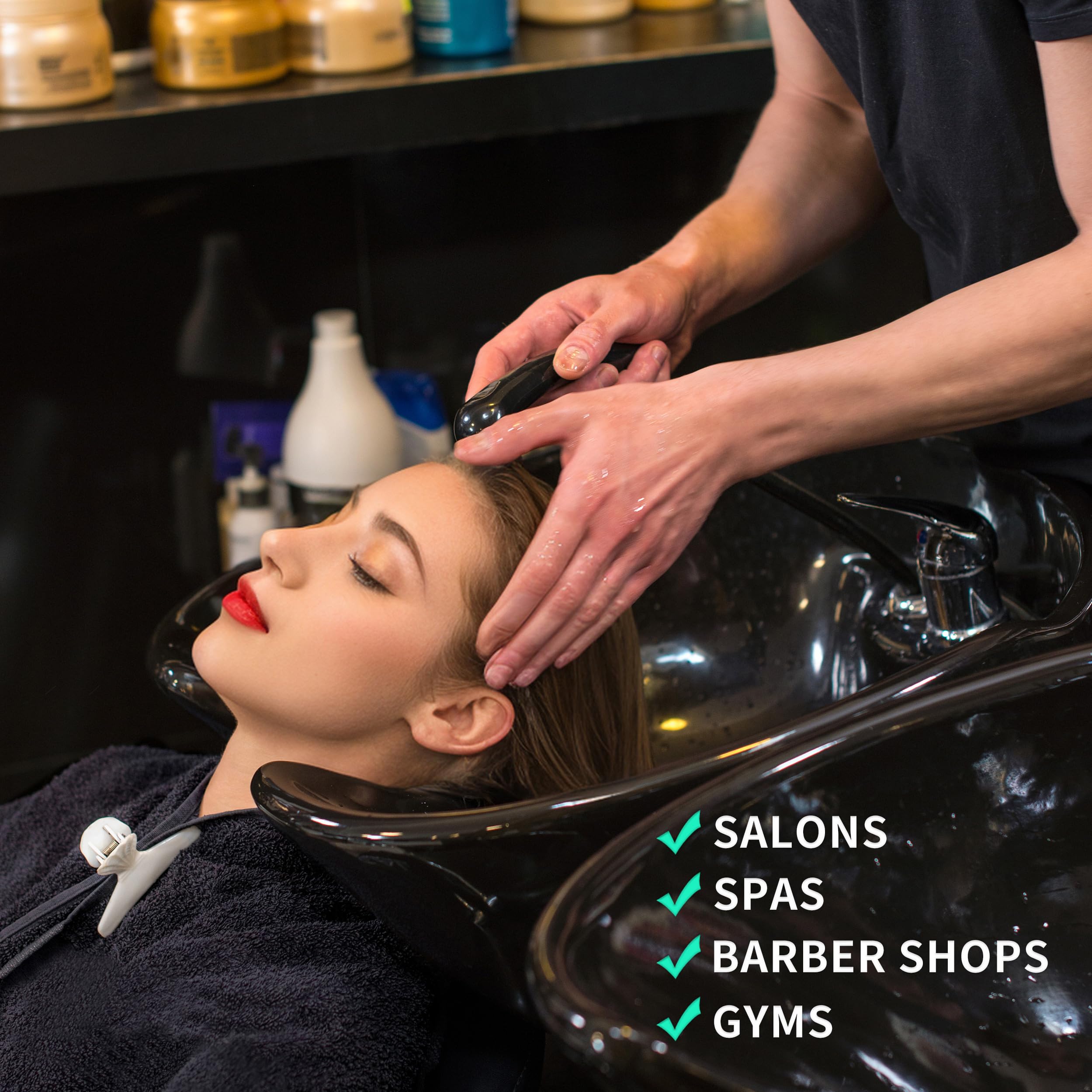 MICROFI: toallas ligeras con gran cobertura para todo tipo de cabello.