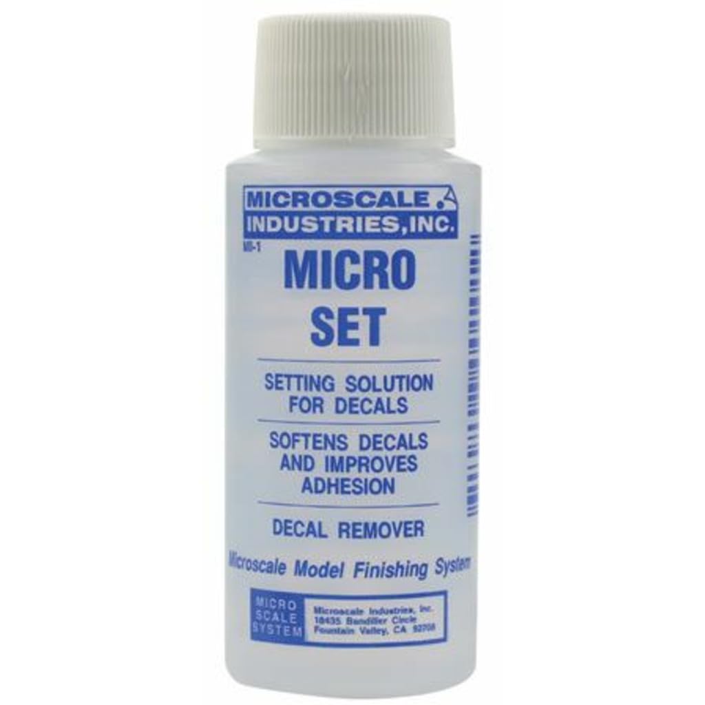 Microscale BMF129 Solución de ajuste de decal para adhesión suave