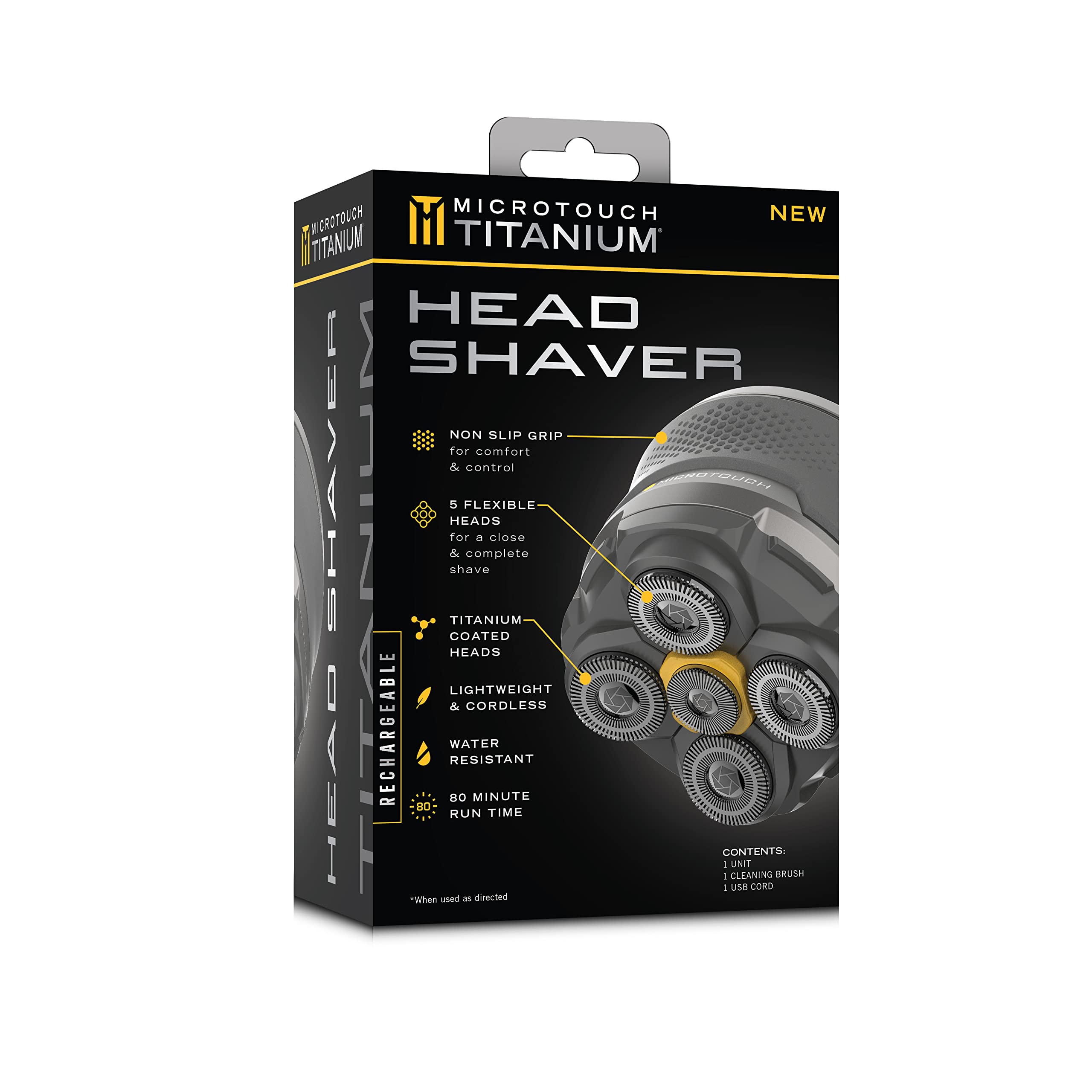 Cobertura superior con 5 cabezas para afeitado uniforme