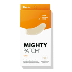 Mighty Patch Chin parche XL contorno barbilla para cobertura total y absorción de impurezas.
