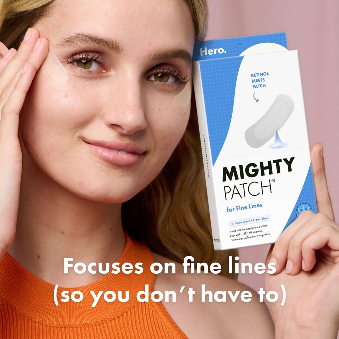 Mighty Patch diseño curvado: se ajusta al contorno para zonas difíciles de tratar.