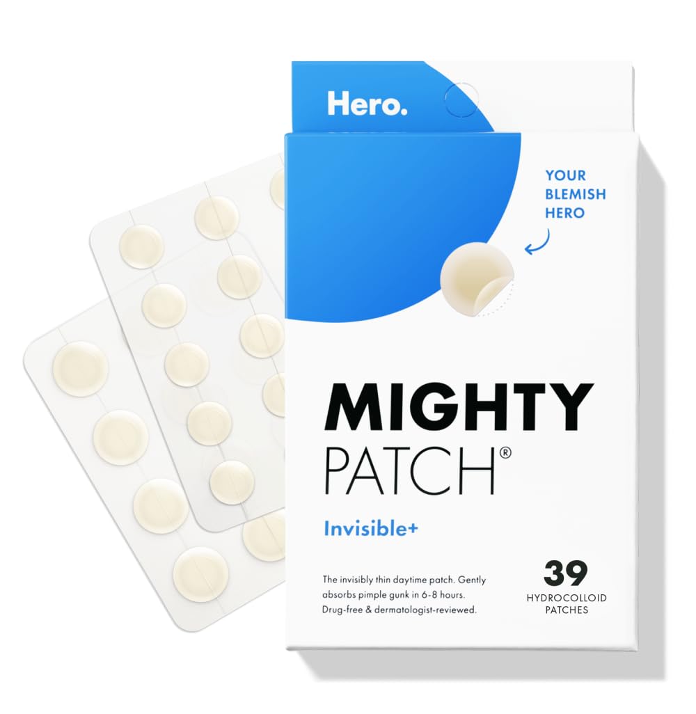 Mighty Patch Invisible+ parches dia-acne: discreto y eficaz en la piel