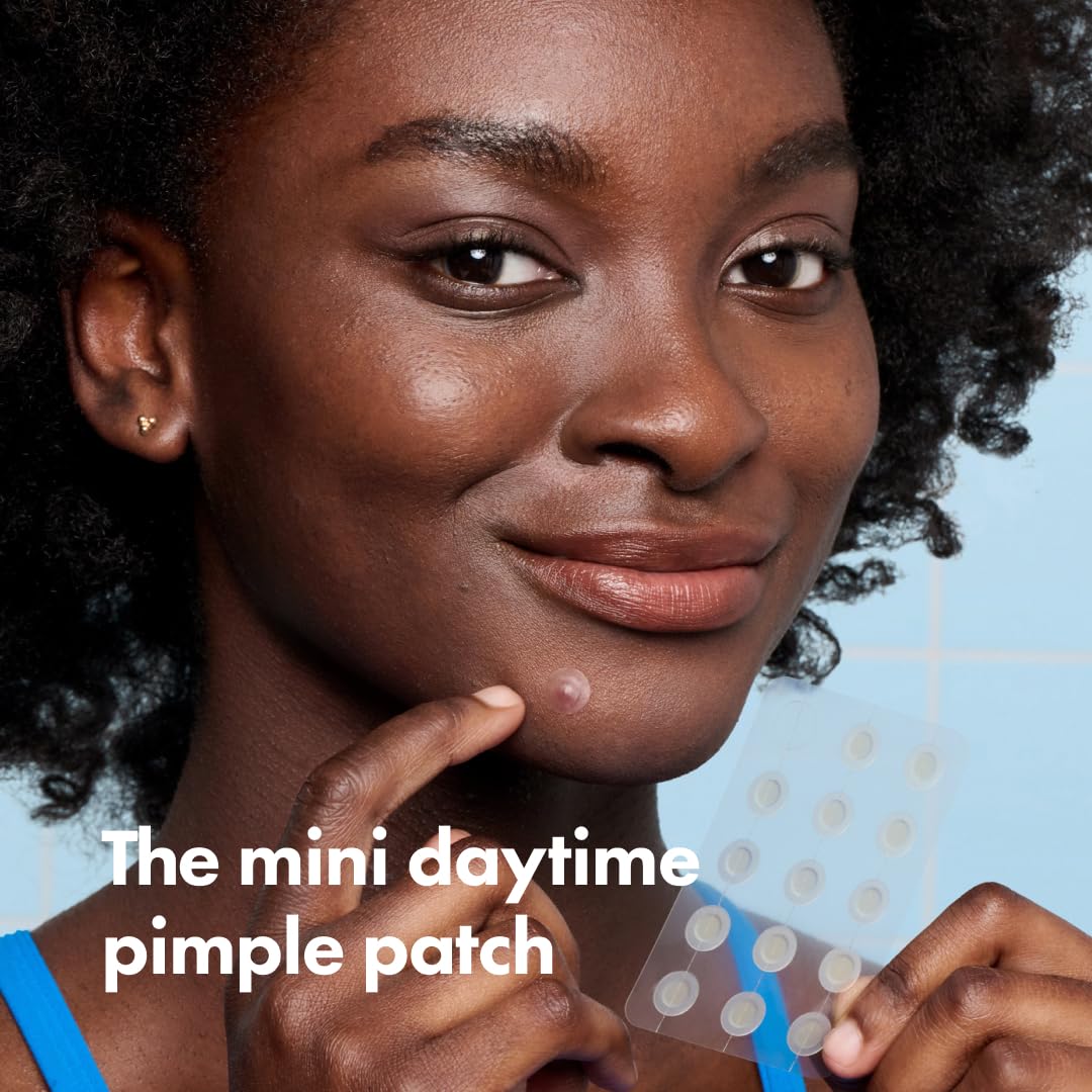 Mighty Patch Mini se aplica fácilmente y absorbe impurezas en pocas horas.