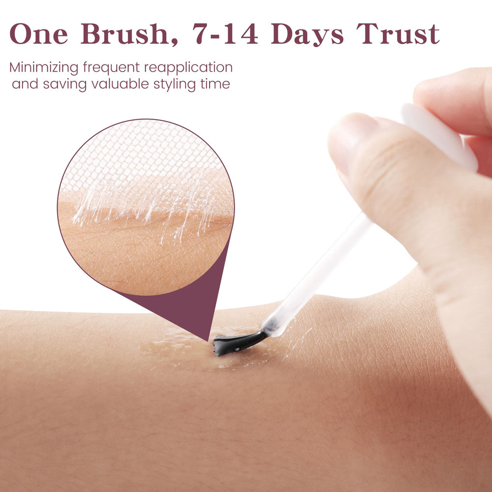 MIILYE BEAUTY pegamento encaje frontal peluca, adherencia durable y discreta