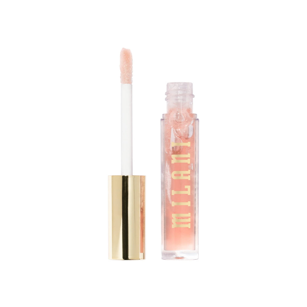 Textura cremosa de Milani Keep It Full Maxxx para labios hidratados