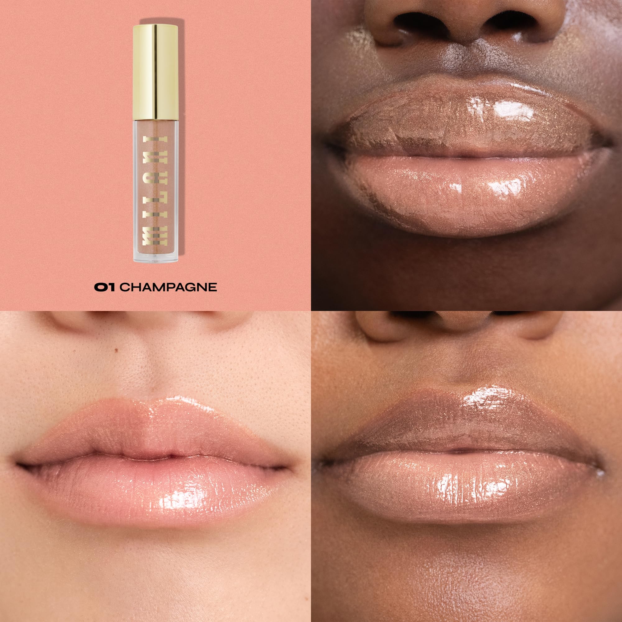 Milani Brillo labial textura cremosa para un acabado sedoso