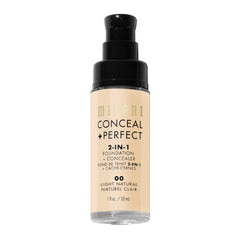 Aplicación con esponja para Milani Conceal + Perfect, acabado sedoso.