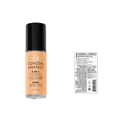 Milani Conceal + Perfect aplicador suave para una aplicación uniforme.