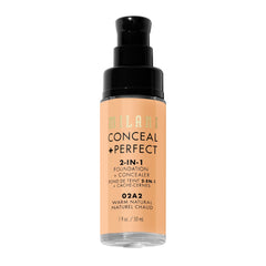 Milani Conceal + Perfect cobertura resistente que se mantiene todo el día.