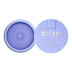 Milani Conceal + Perfect primer aplicación con brocha para un acabado uniforme.