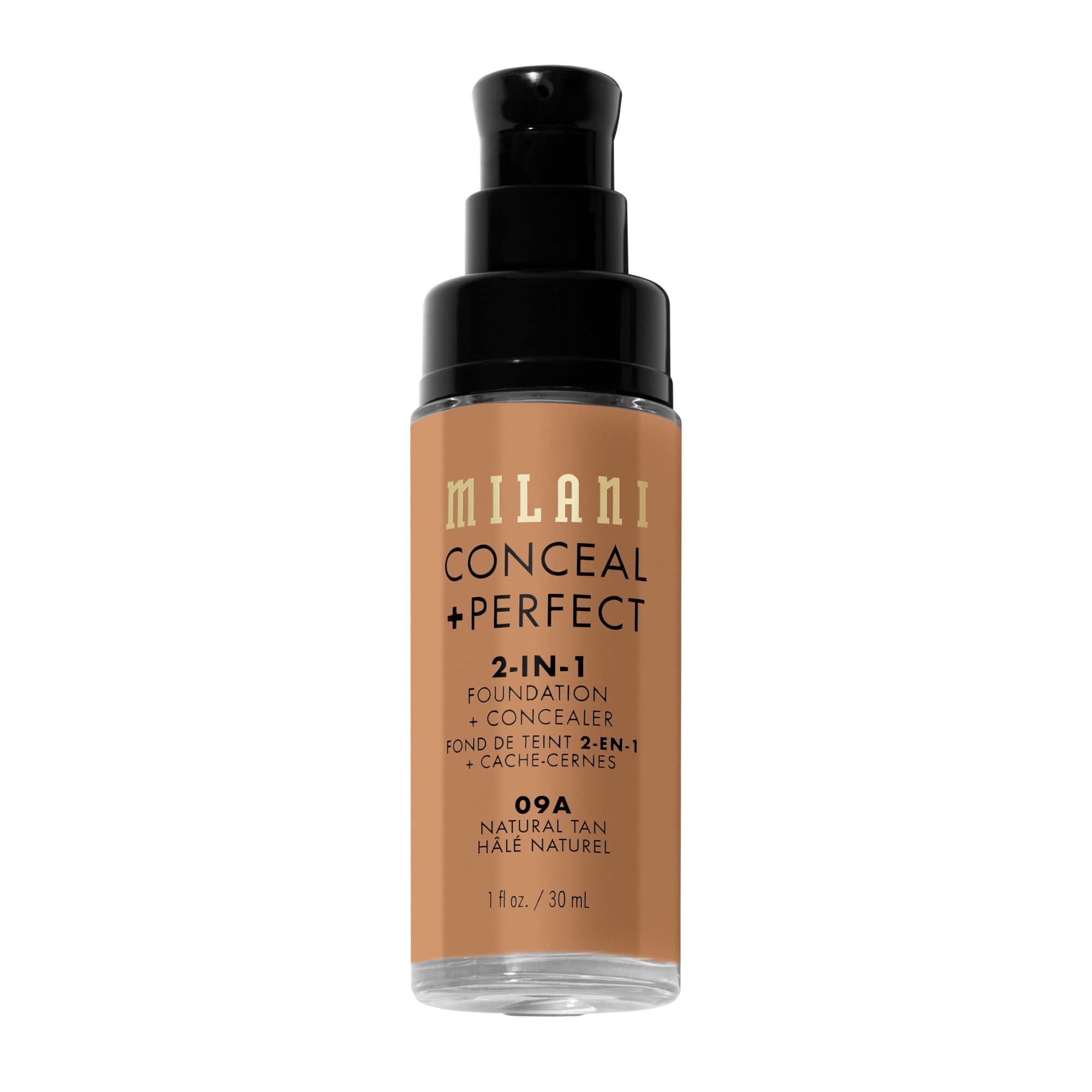 Milani Conceal + Perfect textura cremosa para cobertura natural.