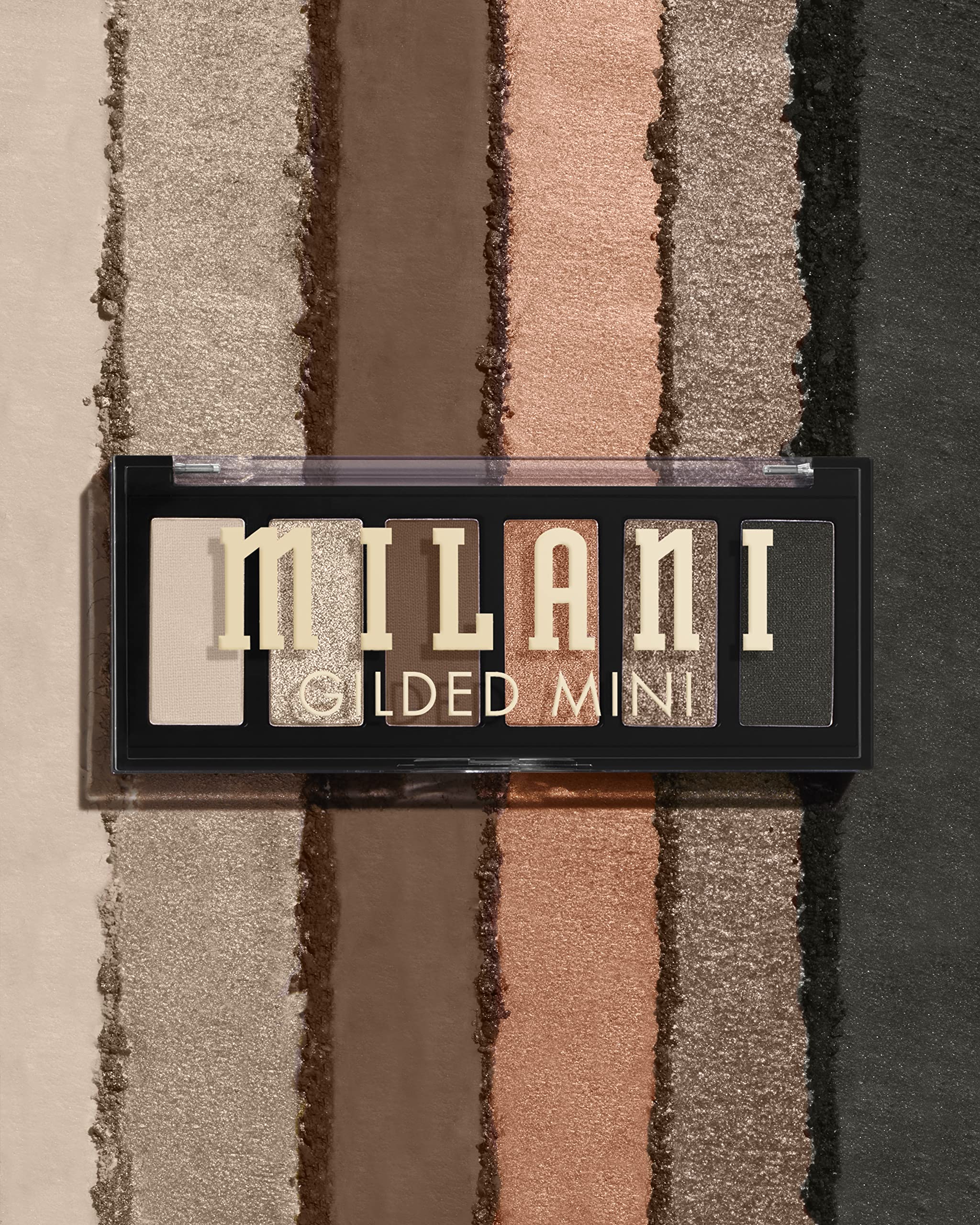 Milani Gilded Mini aplicación suave para difuminar sombras con facilidad.