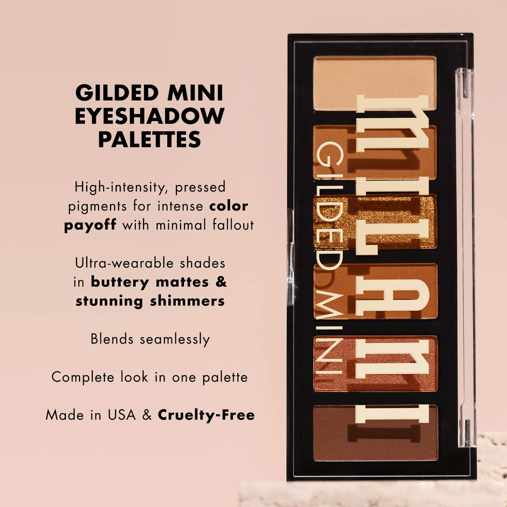 Milani Gilded Mini colección de 5 colores para combinar fácilmente.
