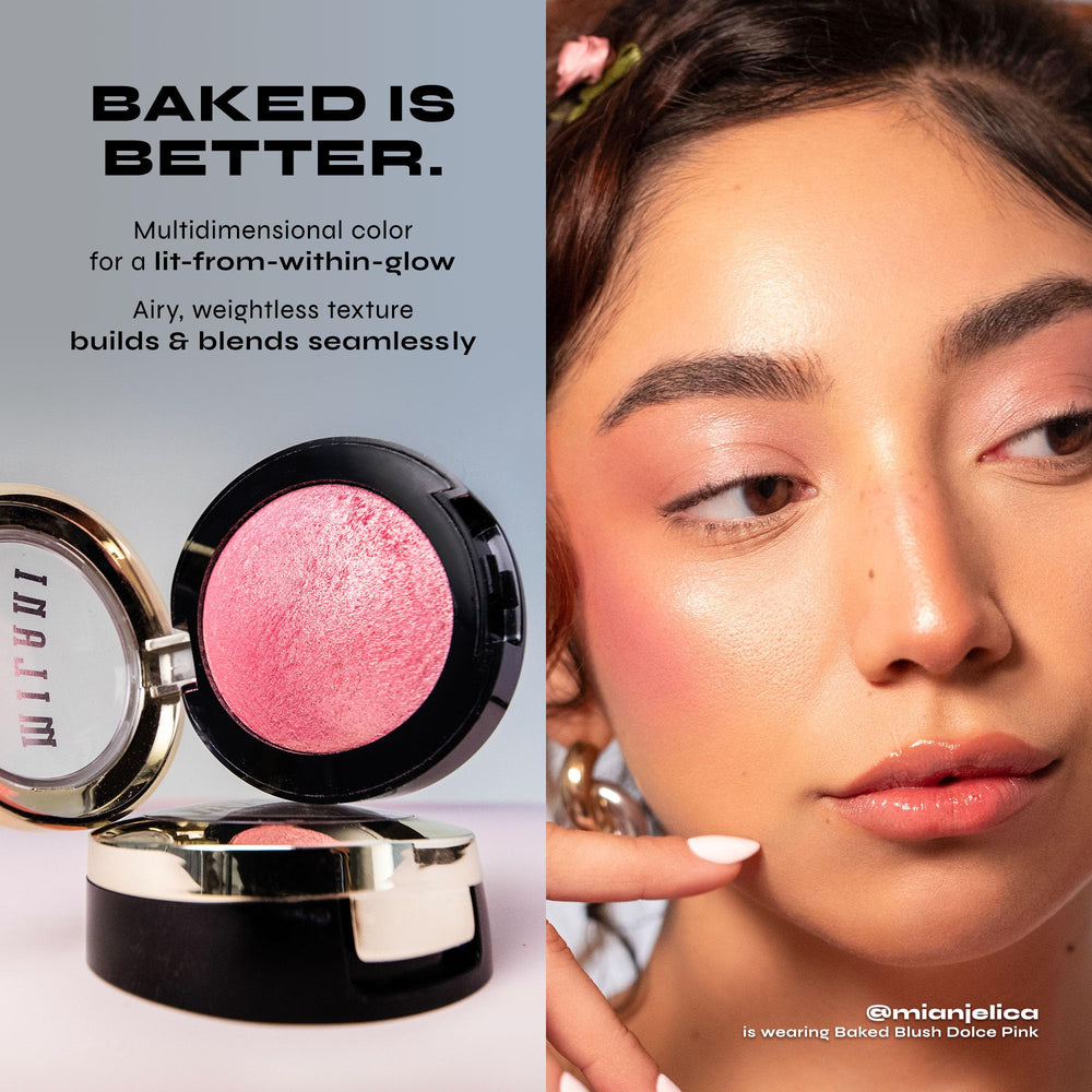 Milani Rose Blush – application rapide pour rehausser les joues au quotidien.