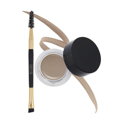 Milani Stay Put Brow Color Natural Taupe: envase compacto para retoques rápidos.