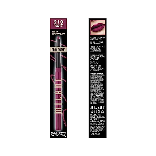 Textura cremosa de Milani Understatement Lipliner facilita un deslizamiento suave.