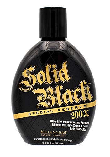 Millennium Tanning Negro Sólido, protección de tatuajes y color