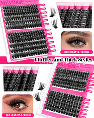Desmaquillante para pestañas MilyBest 5 ml, limpieza suave