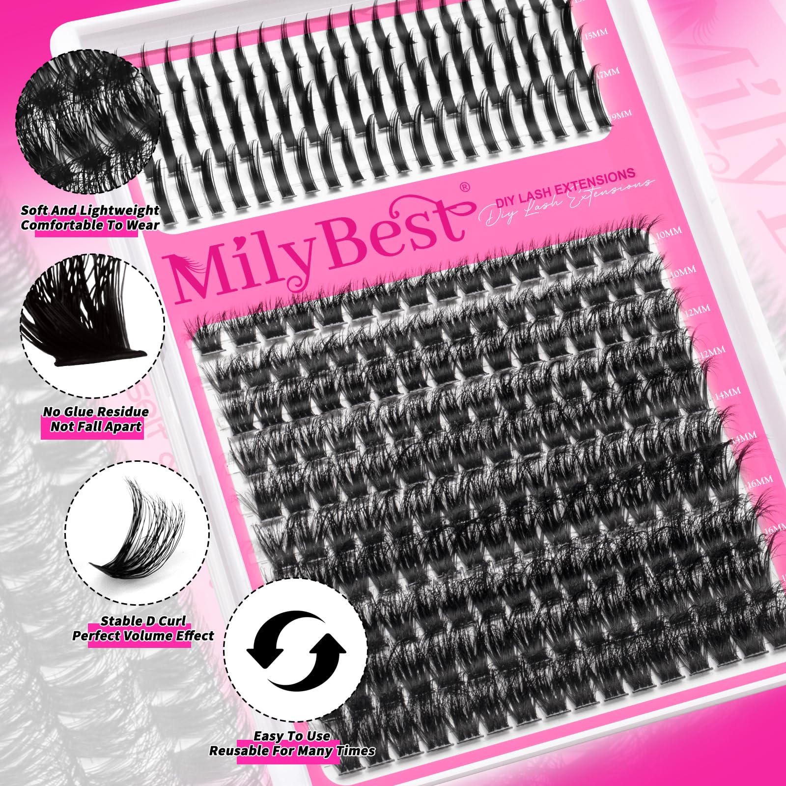 MilyBest pinzas precisas para colocar clústeres