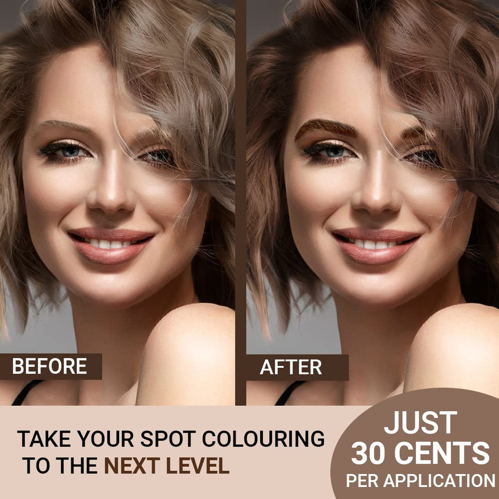 MinaiBrow Cobertura Canas: disimula canas con tono natural.