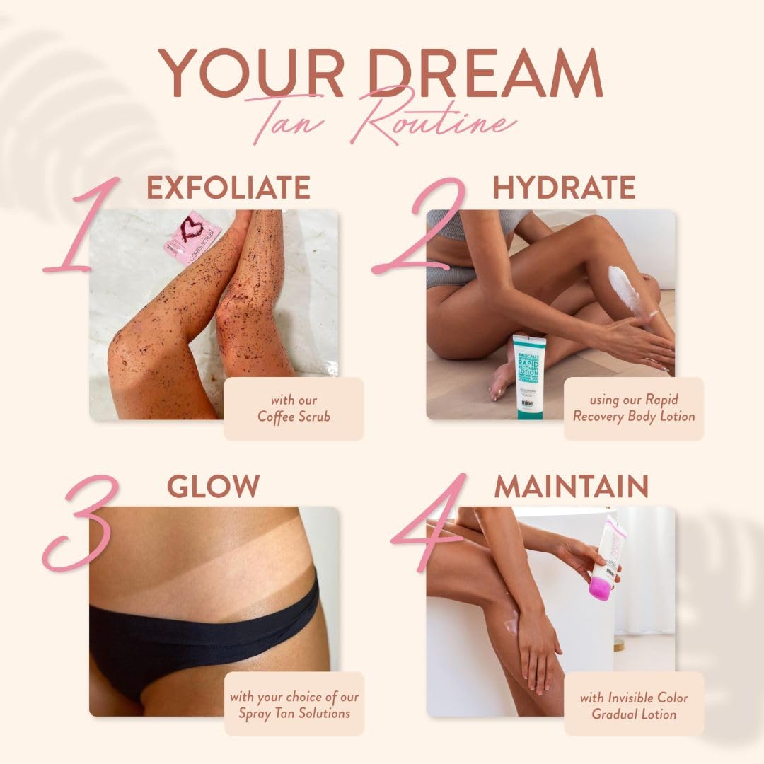 MINETAN Solución de bronceado Doble Oscuro para resultados más intensos.