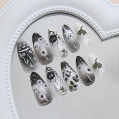 MINGCHUN pegatinas de gel para fijar uñas rápida y reutilizable.