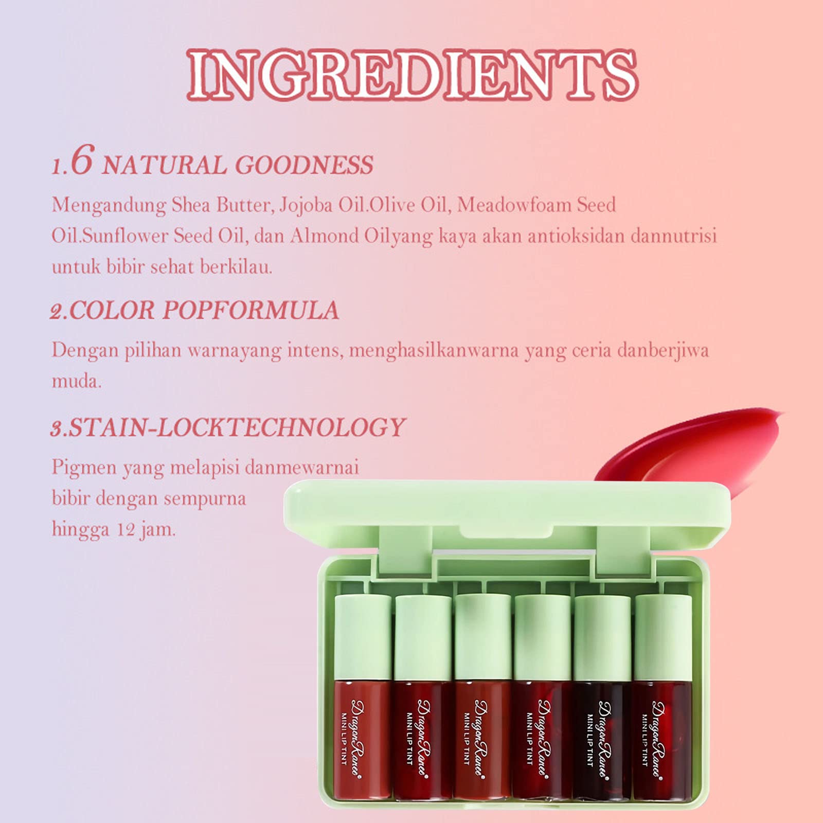 Miniling tintes labiales nude beige para un acabado discreto y natural.