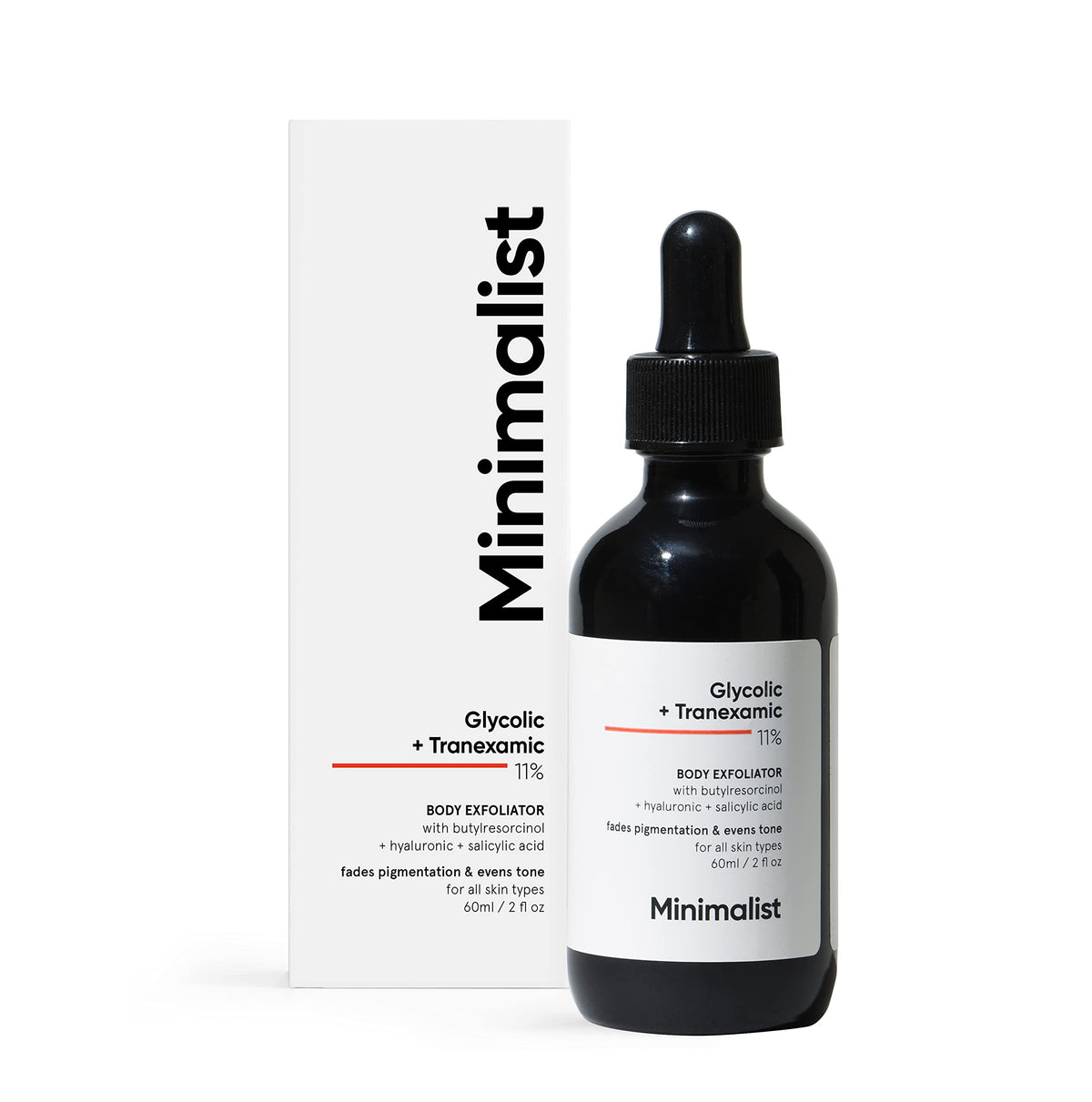 Minimalist KP Bump Eraser – flacon 60 ml, exfoliation ciblée pour peau plus lisse