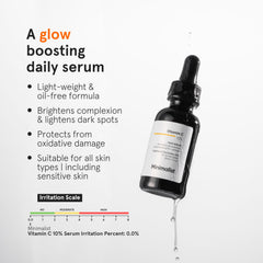Suero Minimalist de Vitamina C: aplicación en dedos para uso diario suave